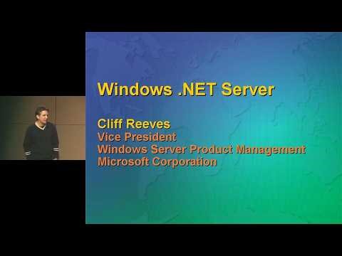Win.NET Airlift - Windows .NET Server - Cliff Reeves - 2002/02