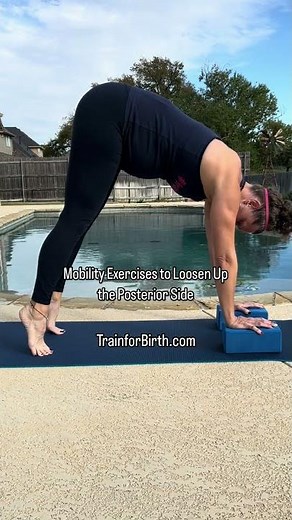 Childbirth Tips & Pregnancy Training: Mobility Exercises Posterior Side
