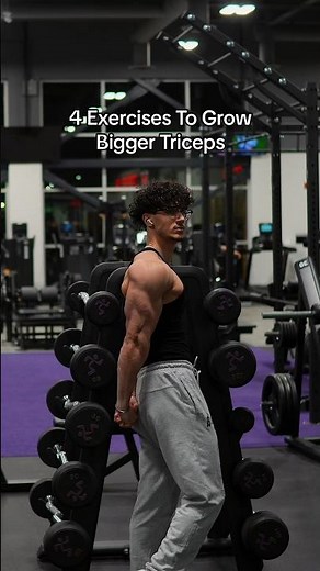 4 Exercises To Grow Bigger Triceps 🦾