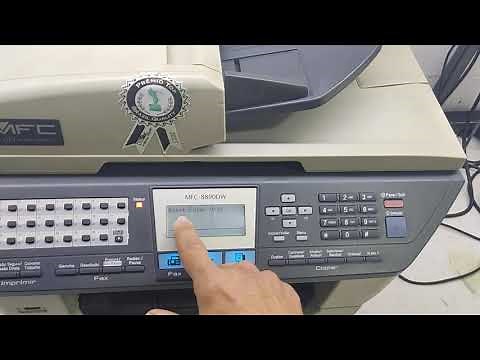 Como retirar a mensagem SUBST. PEÇAS/reset da impressora Brother-8890/8080 / 8085/8480/8060/8065.