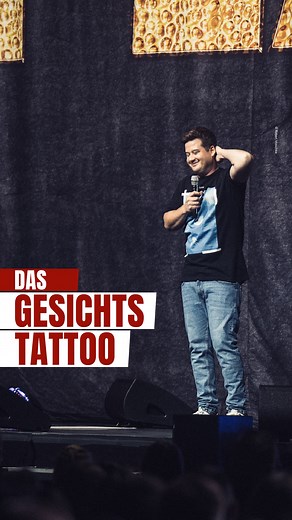1.9M views · 10K reactions | Das Gesichts Tattoo  #comedydeutschland #comedyliveshow #humor #funny #lustig #comedy #lustiges #christall #deutschland  Robert Maschke | Chris Tall | Facebook