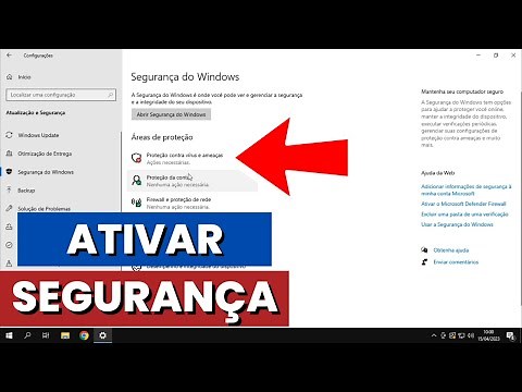 COMO ATIVAR AS CONFIGURAÇÕES DE SEGURANÇA DO WINDOWS 10