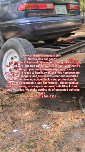 www.allin1junkremovals.com Need a junk car gone? All in 1 Junk Removal picks up old cars & junk cars
