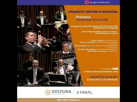 Concierto Mexicano para la Gira Europea 2016 / Orquesta Sinfónica Nacional / INBAL / México