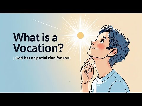 What Is a Vocation? | God’s Special Plan for You! | Catholic Kids Learn About Calling