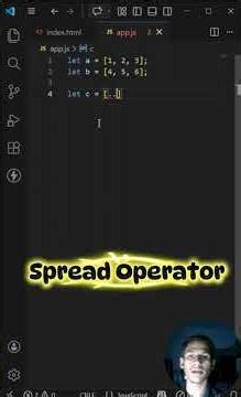 JavaScript Shorts: How to Merge Arrays (Spread & Concat)