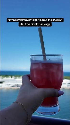 We get our moneys worth out of the drink package! #cruise #royalcaribbean