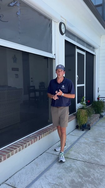 Motorized Clear Vinyl Curtains