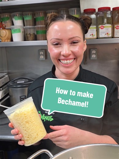 A good bechamel changes everything. Here’s how we prep ours!