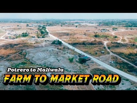 Farm to Market Road in Bacolor Pampanga 