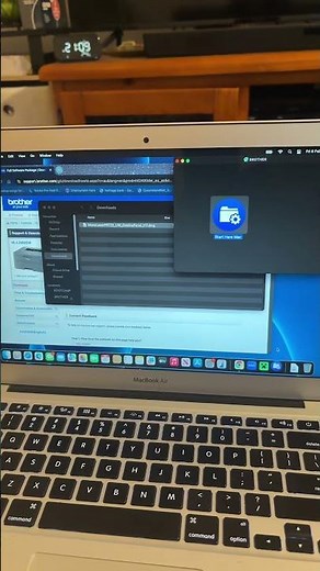 Installing Brother printer driver on MacOS Sequoia 15.7.3 on a mid 2013 MacBook Air