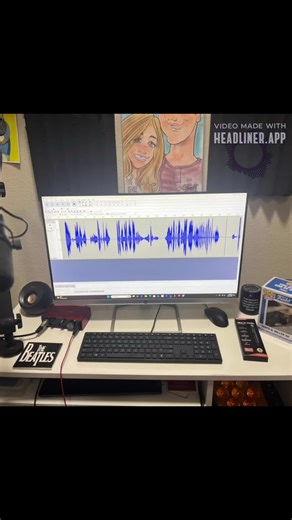 Back at it 🎙️ just a sneak preview of an audition. Don’t worry it’s through Casting Call Club #vo #va #voiceoverlife #actorslife #voauditions