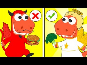 Learn with Eddie 👼😈 How to dress up as Angel and Demon