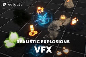 Realistic Explosions VFX - Unity