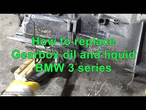 How to replace Gearbox oil and liquid. BMW 3 series E46, E90, E30. Years 2000 to 2018