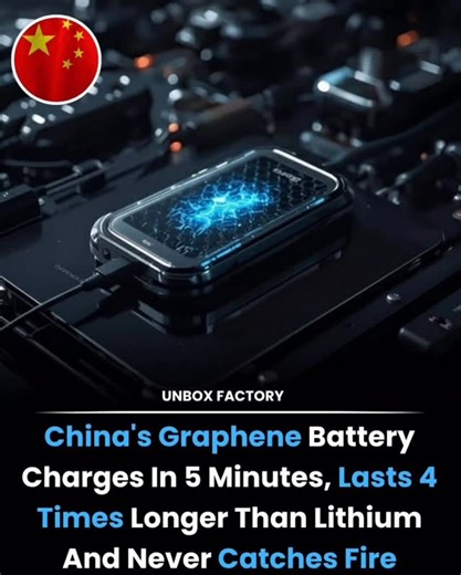 Emeka P Nwankwo on Instagram: "China Unveils Revolutionary Graphene Battery — Fully Charges in 5 Minutes and Lasts 4x Longer Than Lithium! In a stunning leap forward for global energy innovation, Chinese researchers have developed a groundbreaking graphene-based battery that could redefine the future of electric vehicles, smartphones, and renewable power storage. This next-generation graphene battery can fully charge in just five minutes while lasting four times longer than traditional lithium-i