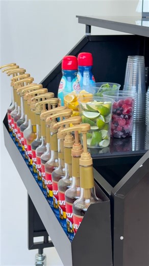Want a soda bar at your next birthday, corporate gathering, or event of any kind? We've got you covered!🥤 | Thirst Drinks