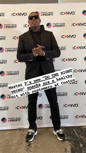 Master P's new "DO THE RIGHT THING" snacks are a healthy Hit with customers at Costco #rap #hiphop #celebritynews #snacks | Kingsmen Media Group