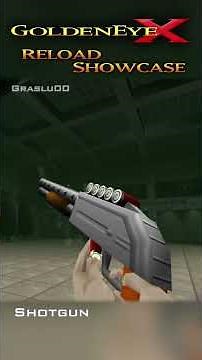 GoldenEye X - Reload Animations Showcase #goldeneyen64 #goldeneye007 #nintendo64