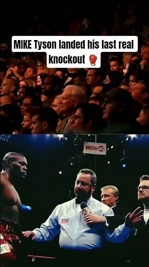 when Mike Tyson landed his last real KO 🥊 Mike Tyson vs Clifford Etienne #MikeTyson #Tyson #Boxing