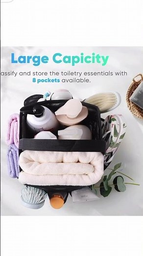 Best Mesh Shower Caddy for College| Dorm Essentials Portable, Quick-Dry & Organized | Amazon Finds!