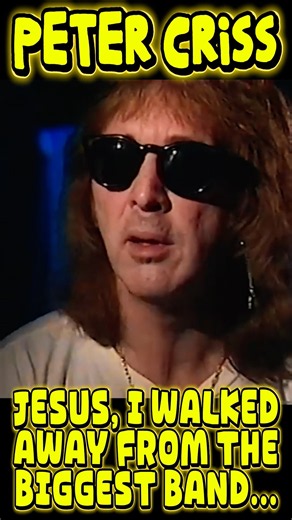 Original Catman PETER CRISS admits to regret having left KISS in 1980! #kissshorts