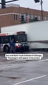 Who’s in the wrong? The truck driver or the bus driver?  via @chicagomediatakeout - @gorgeouschelsea_ #whatstheword #chicago #cta | WHATS THE WORD | Facebook