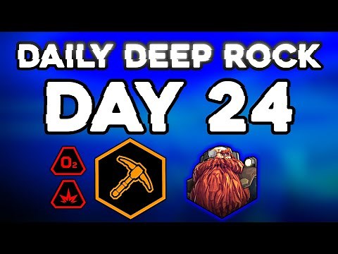 Daily Deep Rock - Day 24 / Scout / Mining Expedition / Azure Weald