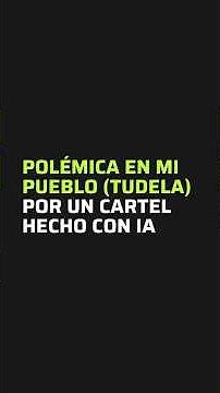 Polémica por cartel hecho con IA