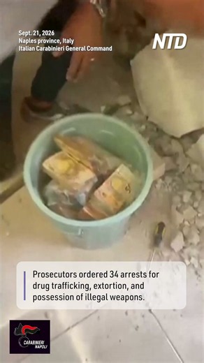 Italian Police Find $3 6 Million Cash Hidden in Walls in Anti Mafia Raid