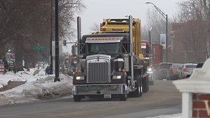 Those are ALL round balers! It's a Pella, Iowa parade that has nothing to do with Tulip Time. Vermeer Corporation put on the parade and shared the video saying, "2021 marks 50 years of the round baler. We kicked off the year by shipping 50 balers at one time!" If you see a parade of farm equipment, you can say, "This is Iowa!" | Eric Hanson KCCI