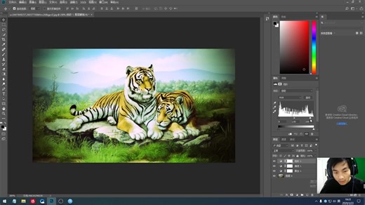 3.PS教程：Lomography 效果制作过程。
