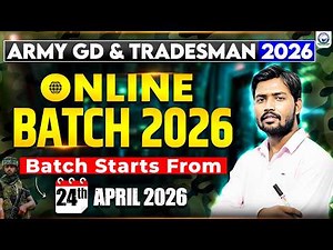 Army GD & Tradesman Online Batch 2026 📝 | 0 to Selection Strategy 😳 | By Khan Sir & Team | KGS