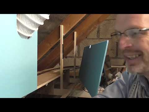 Episode 9:Fitting a ModelRailway backdrop part 1