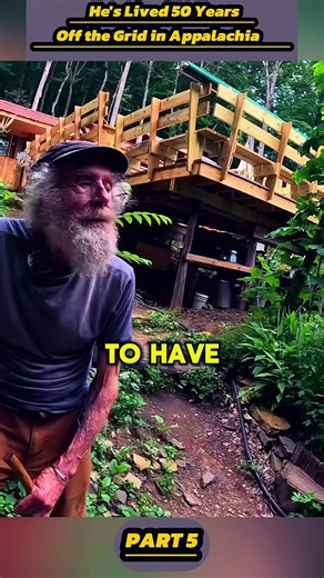 He's Lived 50 Years Off the Grid in Appalachia 🇺🇸 | Part 5 📸 #viraltiktok