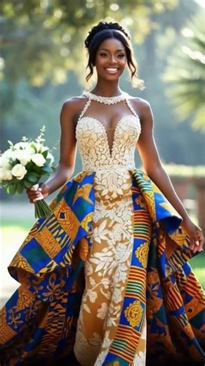 Beautiful African Bride wedding #bride #fypage #fyp