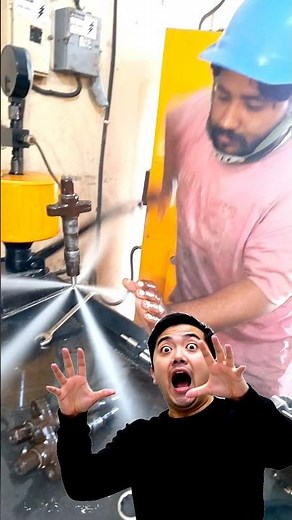 High-Speed Nozzle Test/ Fuel Injector testing 💯 #injector #skills