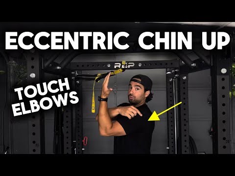 Eccentric Wider Grip Chin Up (Shoulder External Rotation Focus)
