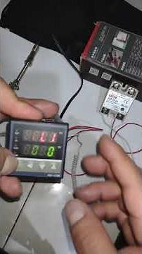 Configurar REX-C100 en control no/off