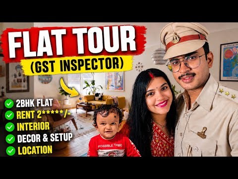 Luxurious Flat Tour Of Central Excise Inspector Amrit Gupta 😱 Ft. @dumraontv 