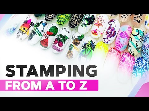 Stamping Nail Art | 3D Stamping | Shadow and Reverse Stamping