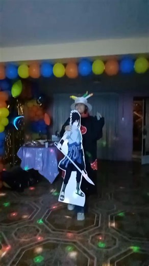 Feliz 13 años mi BB❤️🥳🥳 Si que te divertiste en tu cumpleaños jeje..espero que te haya gustado el traje de los Akatsuki☺️🤩 #narutolovers #sasukeuchiha #cumpleañosfeliz #ponmeenparati #akatsuki