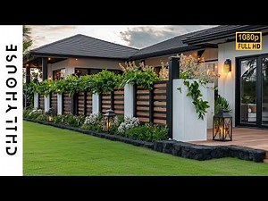 SMALL MODERN TROPICAL SINGLE-STOREY BALI HOUSE: Open-Concept Living & Serene Courtyard Escapes