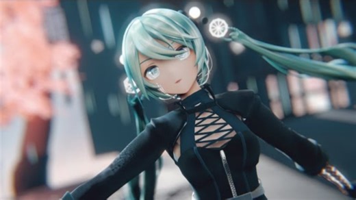 {MMD} ヒビカセ Resonate【YYB初音ミク】