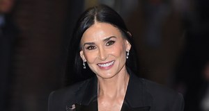 Demi Moore Wears Chic Monochromatic 'Fit During Outing with 2 Daughters