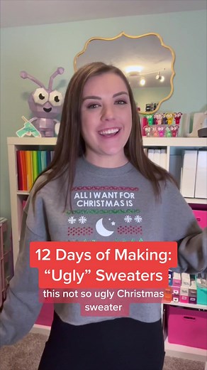 DIY Ugly Sweater Project | Cricut Holiday Challenge