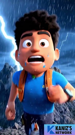 Cartoon Mountain Collapse! Jax ‘Zoom’ Zander’s Hilarious Adventure!DIGITAL MARKETING Ads campaign