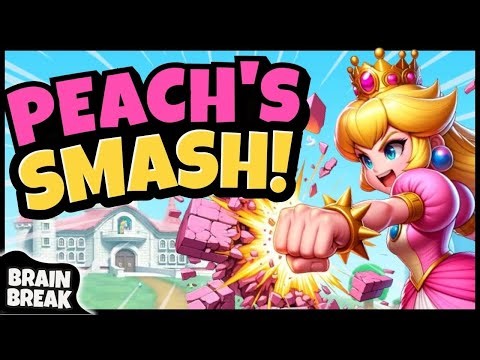 🩷 Peach Smash! 🩷 Valentines Brain Break 🩷 Freeze Dance 🩷 Just Dance