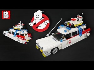 BOO!! Custom LEGO Ecto-1 from Ghostbusters!