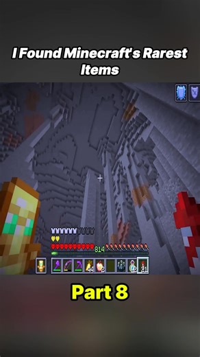Discovering Minecraft's Rarest Items